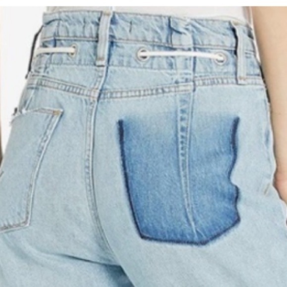 Hudson Jeans Elly High Rise Tapered Crop Denim Jeans In Skyline Size 25 - Picture 7 of 15